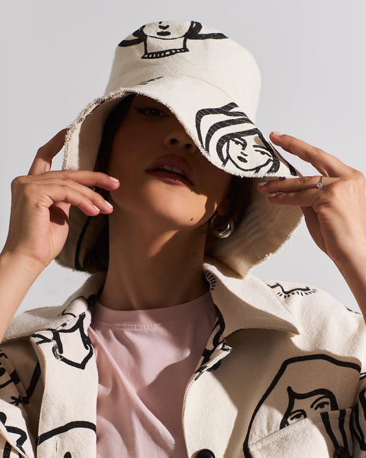 Sombrero - Crudo / Negro