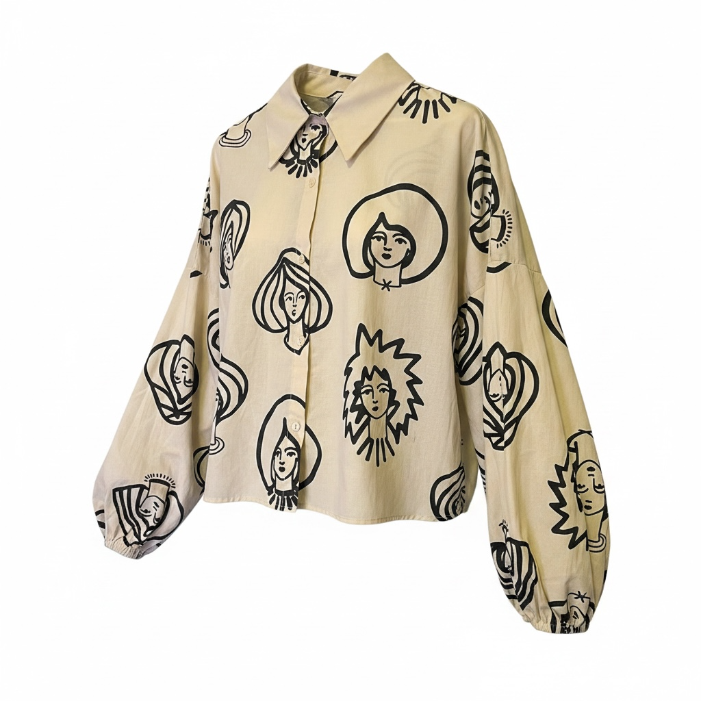 Camisa SOBERANA - Manga globo